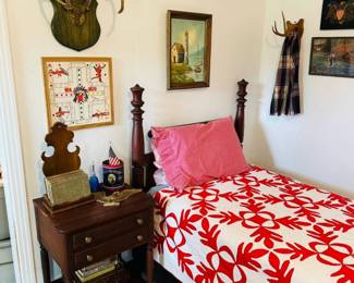 Pair of twin beds