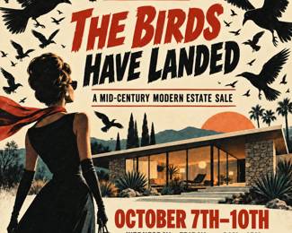 Estate sale announcement, October 7th10th