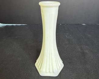 Vintage E.O. Brody Co. Milk Glass Bud Vase