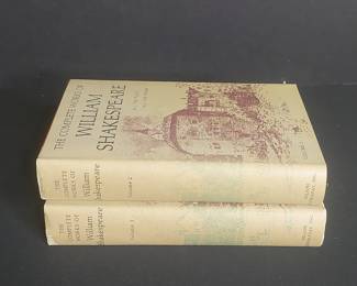 The Complete Works of William Shakespeare (Nelson Doubleday Two-Volume Set)