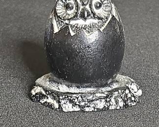 Nova Stone Carved Owl Figurine