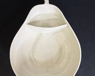 Pfaltzgraff Pear-Shaped Chip and Dip Serving Dish