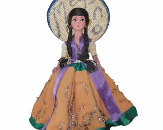 Vintage Mexican Souvenir Doll