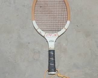 Add-In "Pro Model" T-1205 9-Ply Wood Tennis Racket