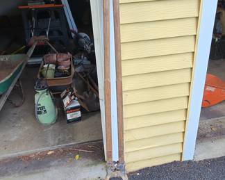 Vintage "Blue Hawk" Post Hole Digger