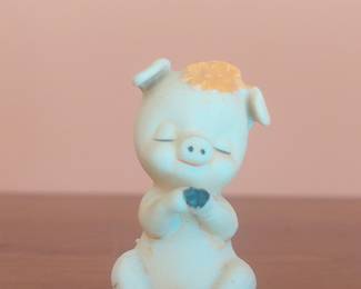 Vintage Josef Originals George Good Pig Figurine