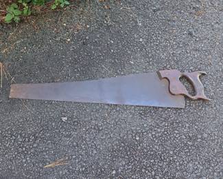 Vintage Disston D-8 Hand Saw