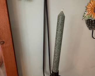 Hand-Forged Wrought Iron Wall Sconce