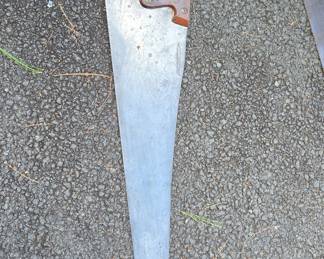 Vintage Henry Disston & Sons D-8 Hand Saw