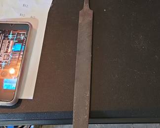 Vintage Tapered Hand File