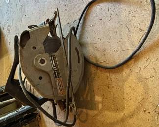 Vintage Sears Craftsman 7" Circular Saw Model 315.27782