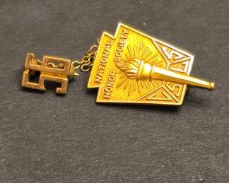 National Honor Society Gold Filled Pin