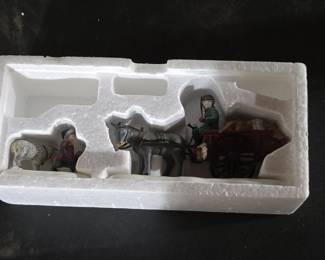 Department 56 Heritage Village Collection "Bringing Fleeces to the Mill" Accessory #5819-0