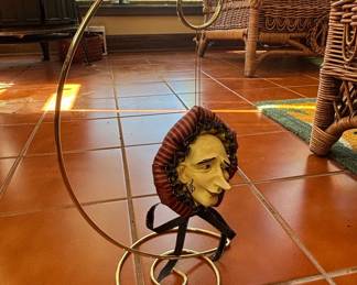 Wayne M. Moklealei Whimsical Double-Faced Ornament