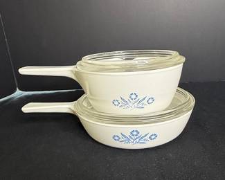 CorningWare Blue Cornflower Petite Pan Set with Lids