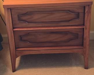 Kent-Coffey Marquee Modern Two-Drawer Nightstand