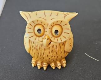 Harmony Kingdom Pot Bellys Hootie Owl Trinket Box
