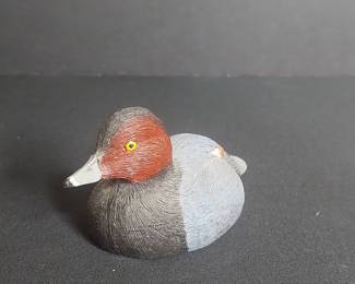 Miniature Redhead Duck Decoy by Jasco