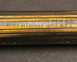 Vintage Sheaffer Triumph Valiant 14K Lifetime Fountain Pen Set w/ Original Box