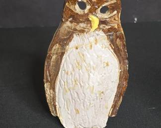 Winter Creek Pottery Owl Ornament