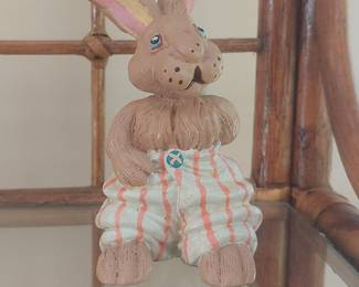 Vintage Pendelfin "Newsie" Rabbit Figurine