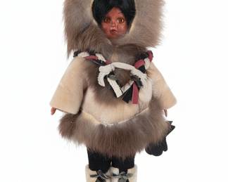 Vintage Carlson Eskimo Doll