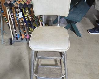 Vintage Cosco Step Stool Chair