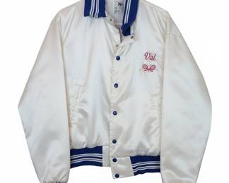 Vintage West Wind "Tailored by Buccaneer" Satin Varsity Jacket