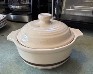 McCoy Pottery 1822 Soup or Chili Crock With Lid
