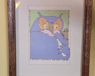 Brian Grimwood 'Owl' from Animal Banquet Series