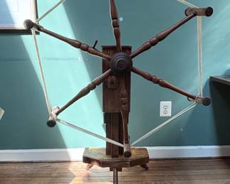 Antique Wooden Yarn Swift or Skein Winder