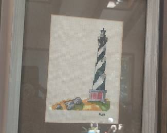 Cape Hatteras Lighthouse Cross-Stitch Kit by Nancy Designs