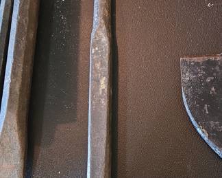 Vintage Blacksmith Cold Chisels and Punches