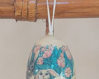 Decoupage Easter Egg Ornament
