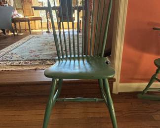 Windsor-Style Spindle Back Chair