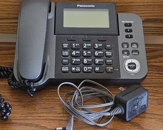 Panasonic KX-TGF350M DECT 6.0 Cordless Phone System with 2 Cordless Handsets