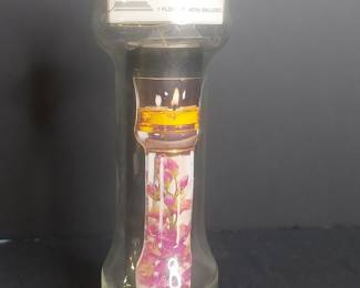 Libbey Crystal Candle Oil Lamp Kit