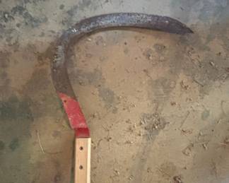 Vintage Agricultural Hand Sickle