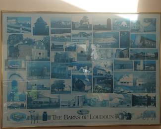 The Barns of Loudoun Commemorative Poster
