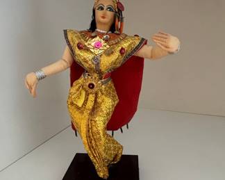 K.J. Doll Thai Classical Dancer Figurine