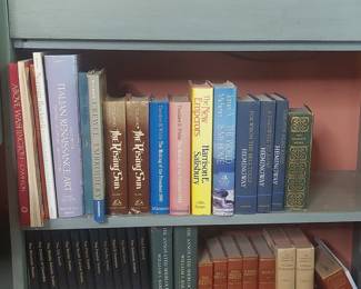Assorted Vintage Hardcover Library Collection with Specific Series and Authors