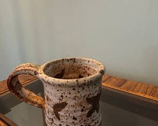 Studio Pottery Speckled Stoneware Mug