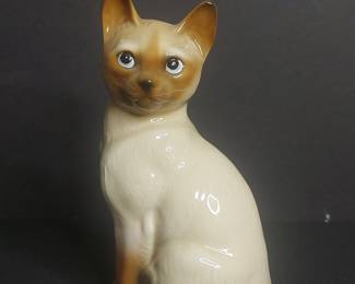 Norleans Japan Siamese Cat Figurine