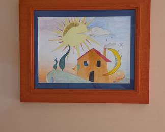 Original Mixed Media Artwork by 'Val' (2009)