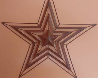 Metal Barn Star Wall Decor