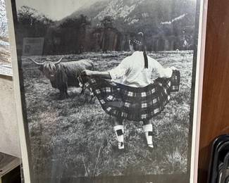 Expose Yourself to Scotland Vintage Poster