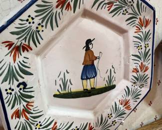 QUIMPER POTTERY FROM FRANCE