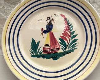 MORE QUIMPER FRENCH POTTERY