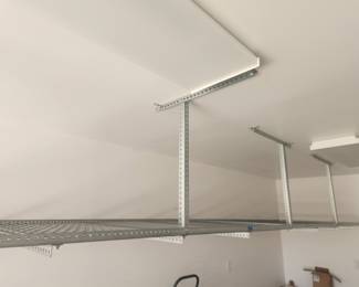 GARAGE OVERHEAD SHELVING