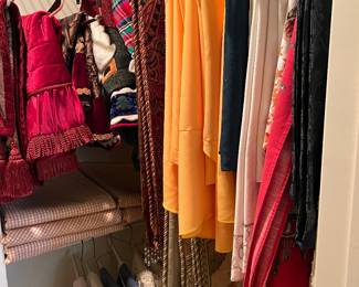 TABLE LINENS, TREE SKIRTS
